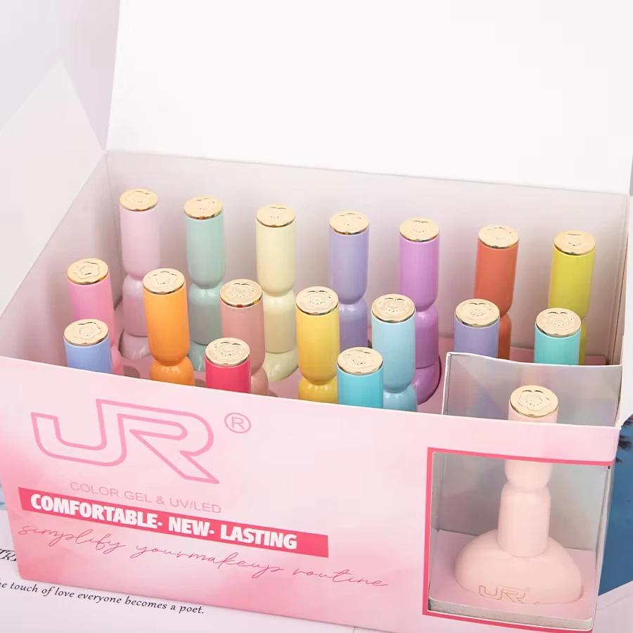 

JR 18Pc Gel Nail Polish Set, Popular Color Gel Polish Kit, Soak Off UV/LED Gel Varnish, For Home Salon Nail Art, Festival Gift