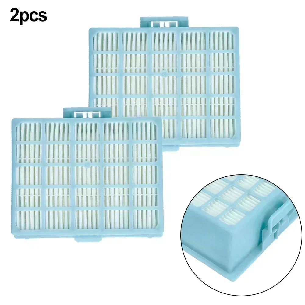 

2PCS White + Blue Filter Kit Captures Fine Dust Particles And Others For Bosch GS20, BGS11, And BGS21 Series Vacuum Cleaners