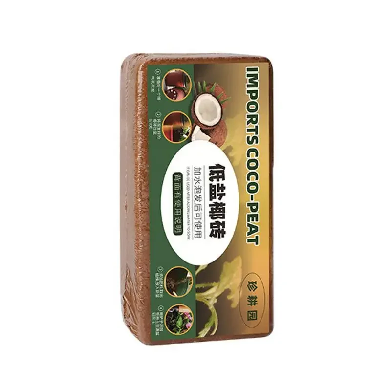 Coir Bricks For Plants Organic nut Coir Brick For Vegetables Compressed nut Coir Bricks Potting Soil For Plants