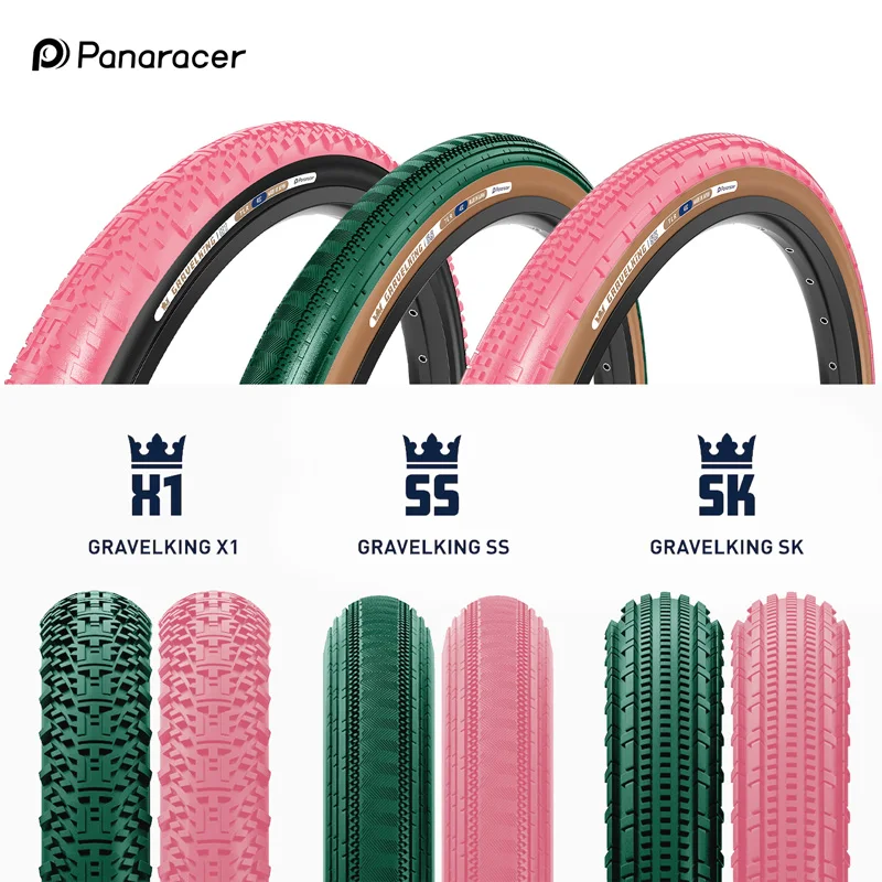 

Покрышка для гравийных велосипедов Panaracer 700x40C GravelKing SS KS X1, внедорожная, складная, TLR, бескамерная