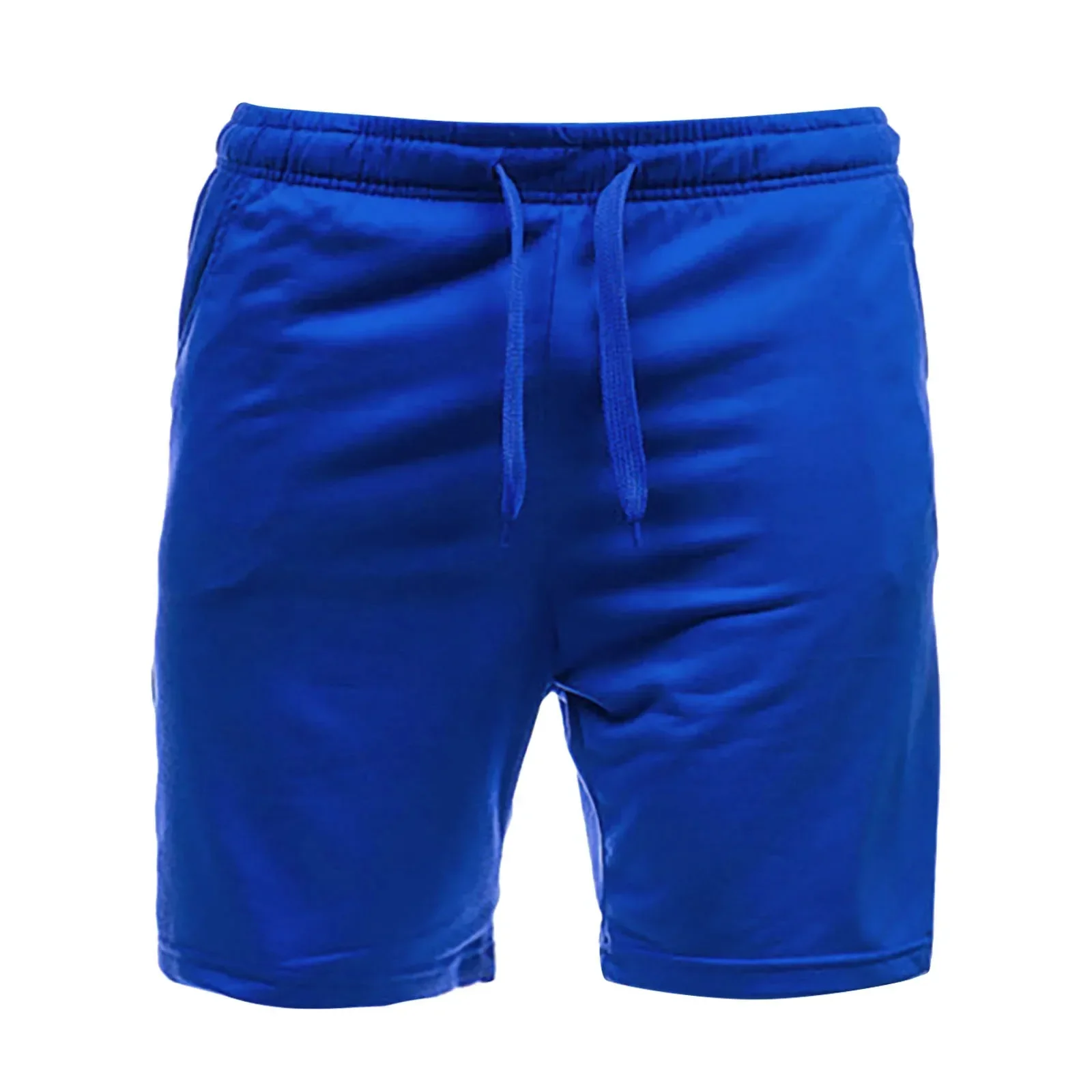 2024 Men\'s Shorts Solid Color Casual Shorts Loose Beach Shorts Street Fashion Breathable Thin Style