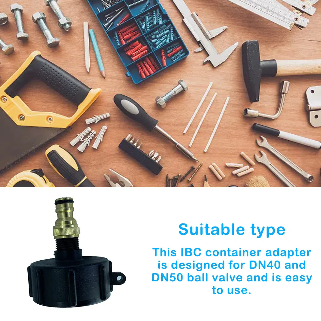 

IBC Container Connectors Barrels S60x6 Adaptor Gardening Replacing Parts