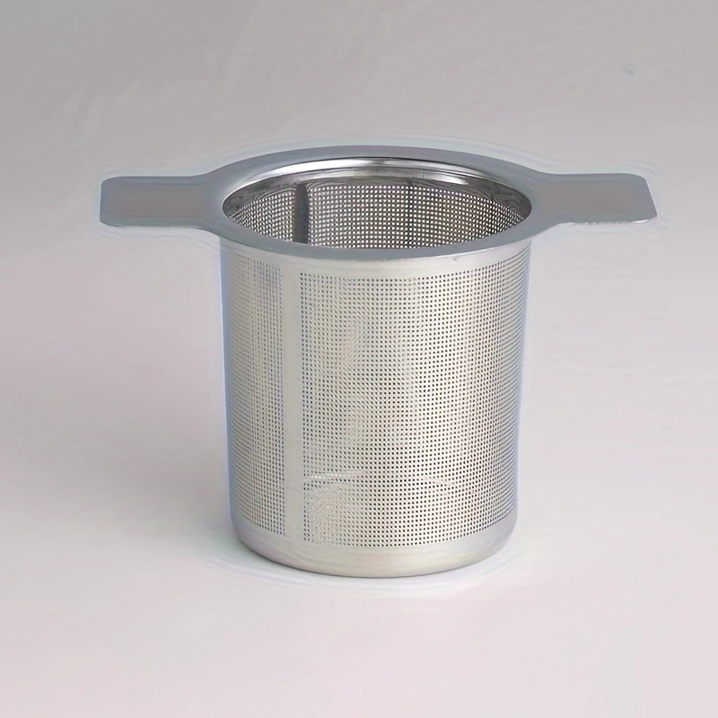 Stainless Steel Tea Infuser Mesh Strainer With Large Capacity & Perfect Size Double Handles For Hanging On Teapots, Mugs 3