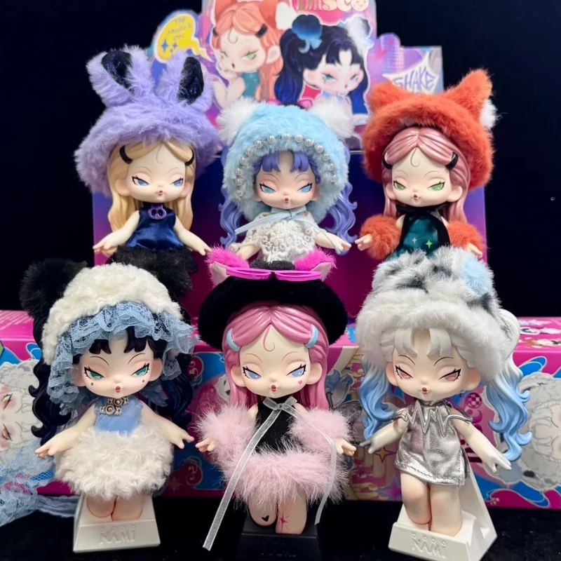 

DODO NAMI DISCO Series Blind Box Coll Anime Figure Mystery Box Surprise Bag Collect Desktop Decor Movable Doll Toy Girl Gift New
