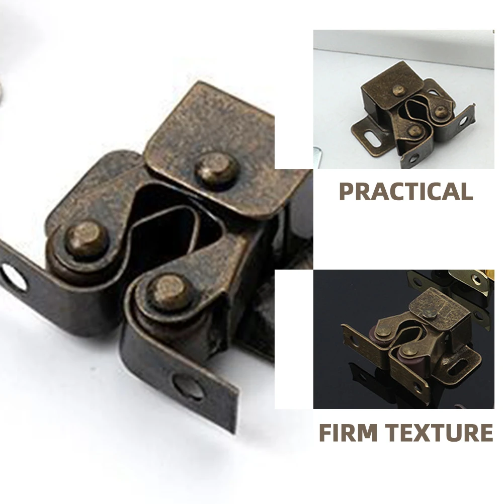 

6 Pcs Wardrobe Door Buckle Latch Cabinet Doors Catch Kitchen Cabinets Latches Catches Closet Ball Hardware