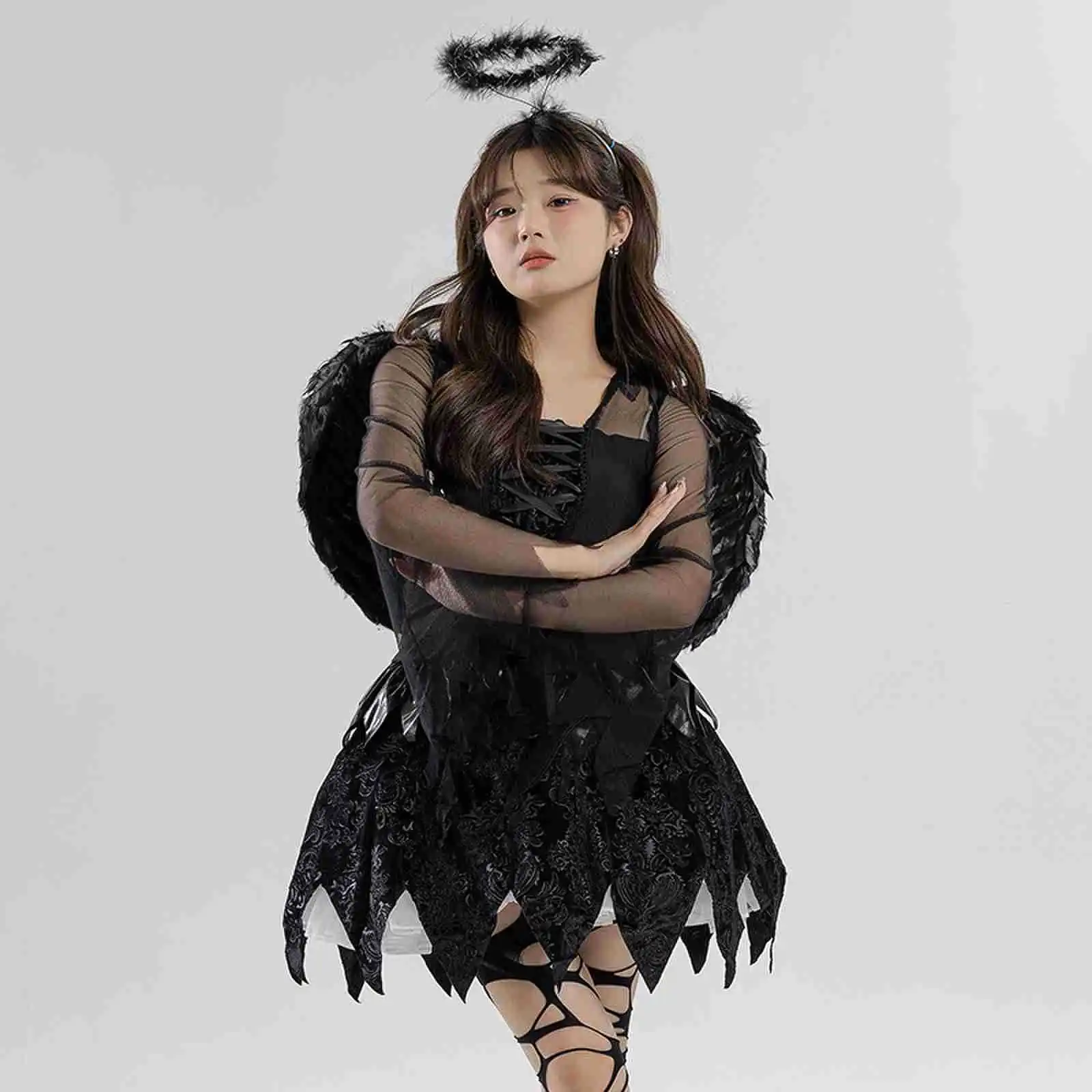 k Angel Dr Costume da piantina di ruolo da donna Set Abito da strega Ele Faionable Produttore cinese Estate 2025