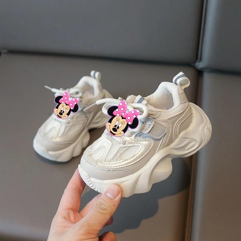 

Disney Mickey Mouse Casual shoes Girls Sneakers Spring & Fall New Kids Gradient Old Casual Shoes Kids Platform Toddler Shoes