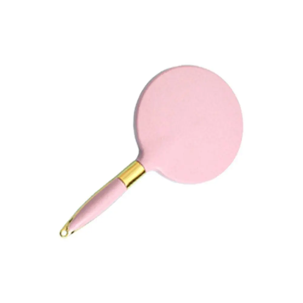 Heißer Tragbare Make-Up Spiegel Vintage Eitelkeit Spiegel Hand Spiegel mit Griff Kosmetische Kosmetische Kompakte Spiegel SPA Salon Make-Up