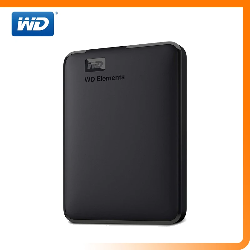 WD 4TB Elements ポータブル外付けハードドライブ（Windows対応）、USB