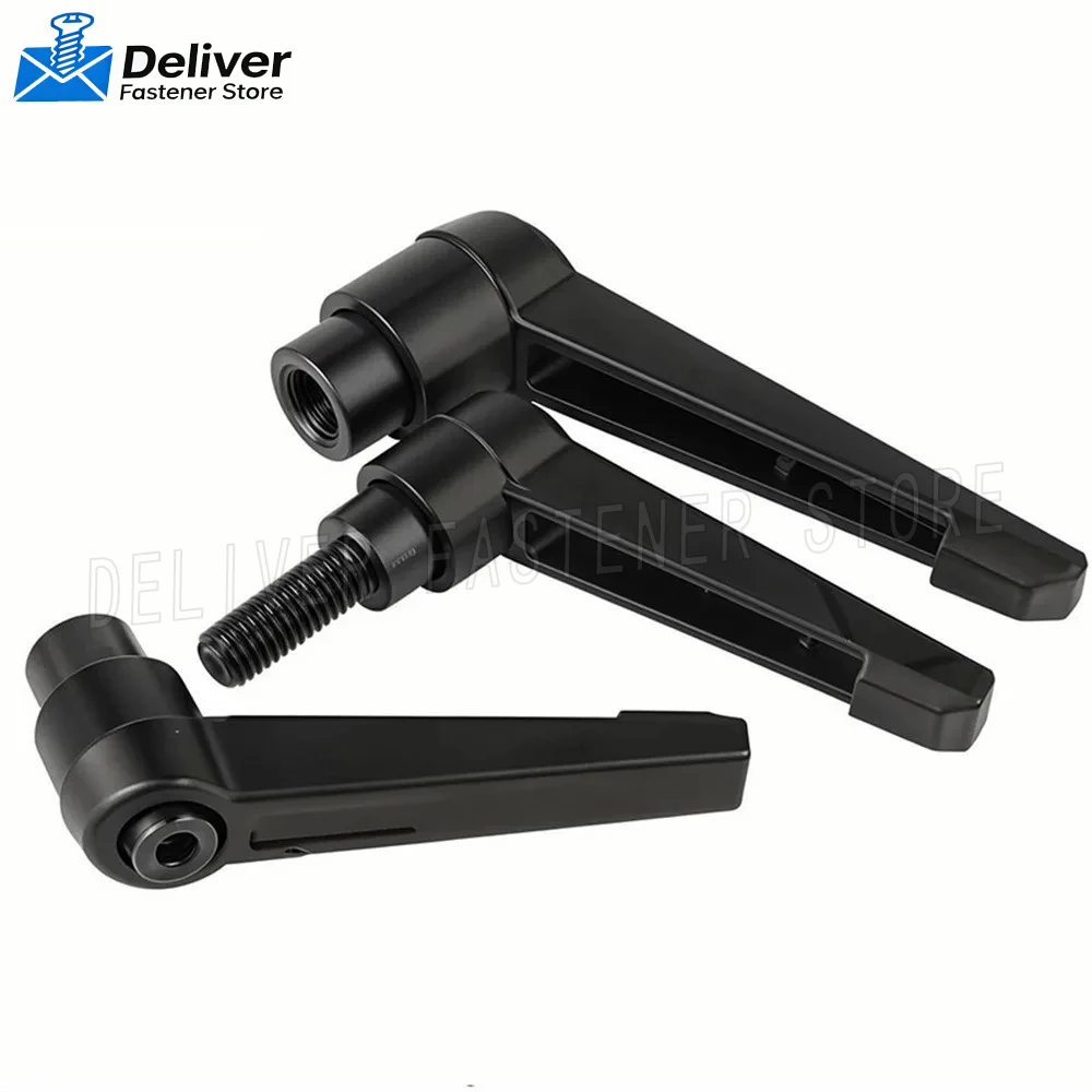 

1Pcs Handle Screws Bolt M4 M5 M6 M8 M10 M12 M16 Clamping Lever Machinery Adjustable Handle Locking External Male Thread Knob