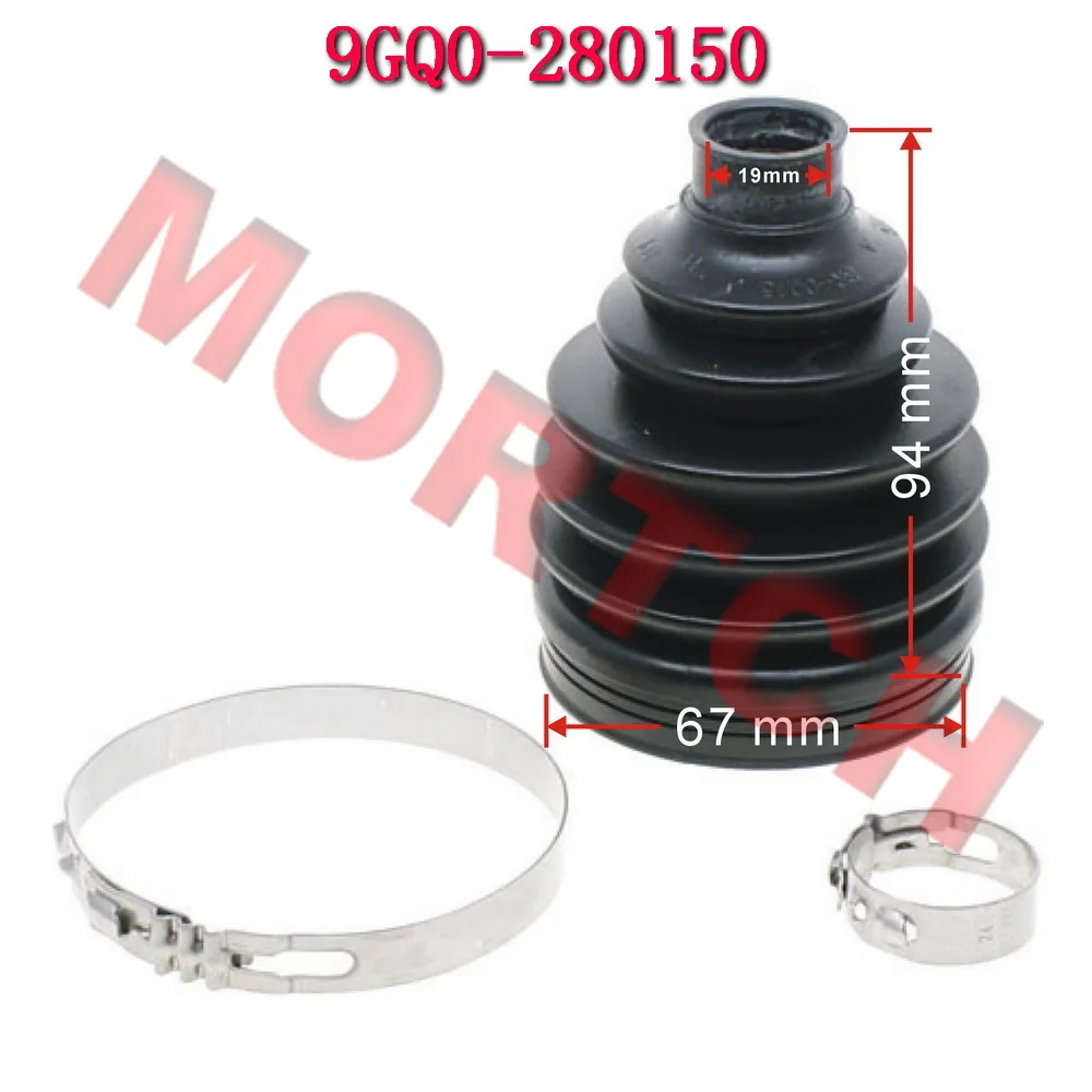 Dust Boot Kit Fixed End ODM 9GQ0-280150 For CFMoto 850cc ATV SSV UTV CF625-6 Z6 CF400AU-2L CF400 500 600 625 800 1000 CForce 800