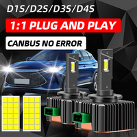 D SERIES D3S LED Car Headlights Bulbs D1S D2S D4S D5S Turbo Lights 12000LM 6000K 70W Auto Lamp Plug&Play HID Conversion Kit