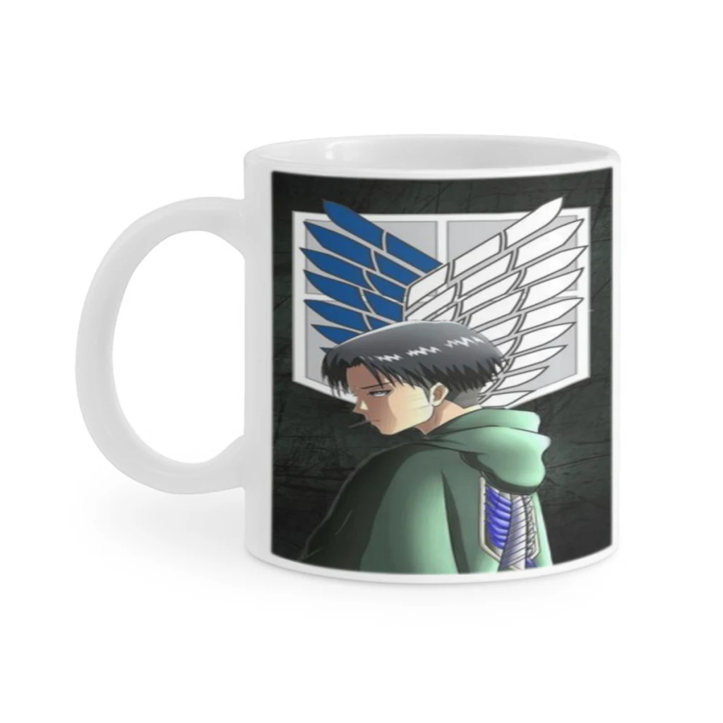 Wings of Liberty Attack on Titan Retro Ceramics Coffee Mug Cute Gamer Birthday Gift Back To School Mug