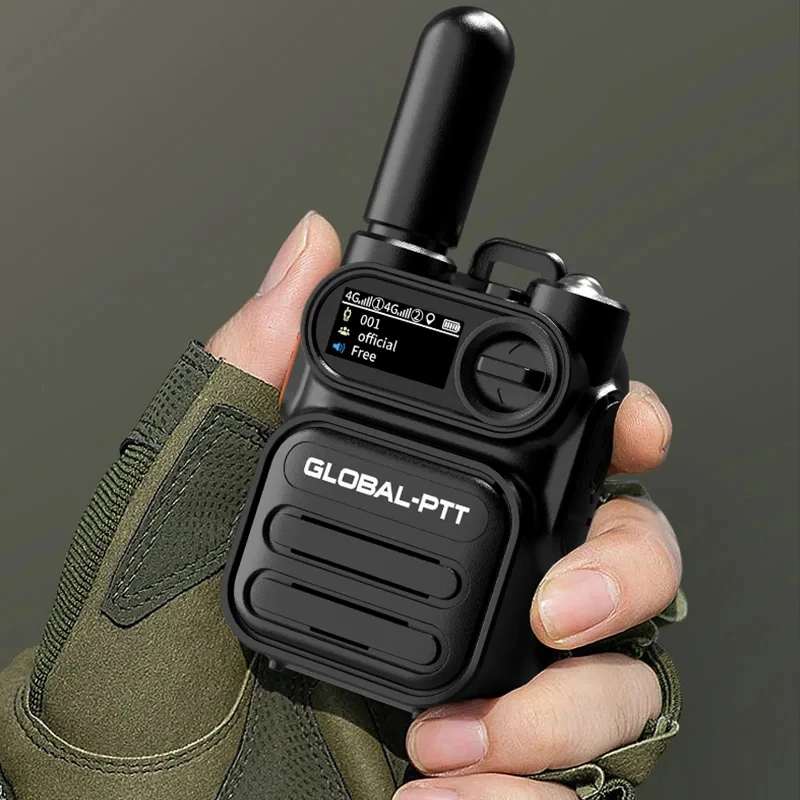 Global-PTT G388 Walkie Talkie Global Available POC 4G Mini Two-way Radio Internet Portable Profesional Long Range Communicator