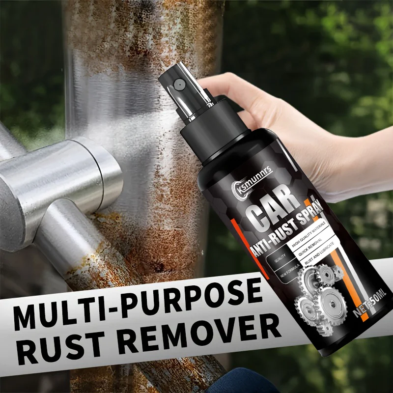 50ML Multi-Purpose Metal Polishing Spray – Rust Remover for Cars, Motorcycles, RVs and Stainless Steel Kitchenware, Restores Shi