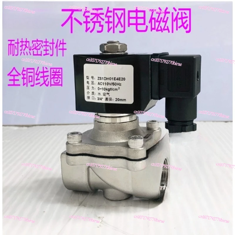 ZS1DH01E4E20 Stainless Steel Solenoid Valve AC110V ZS1DF02E4E20