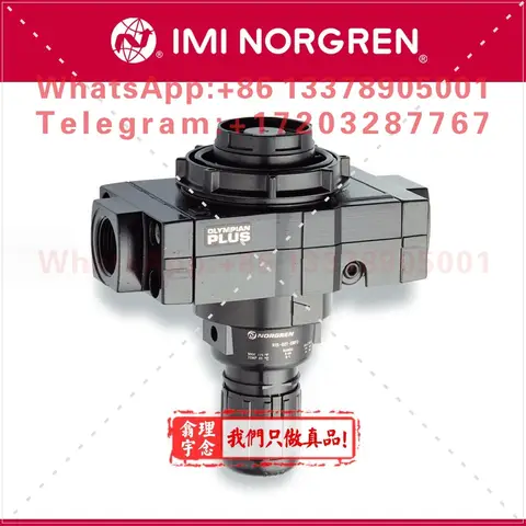 R68G-8BK-RLG Norgren Pressure Regulator, Pressure Reducing Valve 8AK RFG/RFN/RMG/RMN