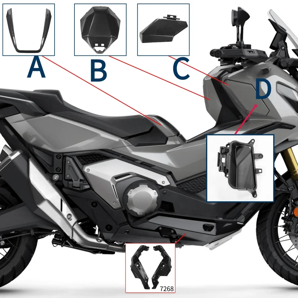 

For Honda XADV X-ADV 750 2021 2022 2023 Fairings Injection Panel Bodywork Frame Protector Kits Motorcycle ABS Accessories