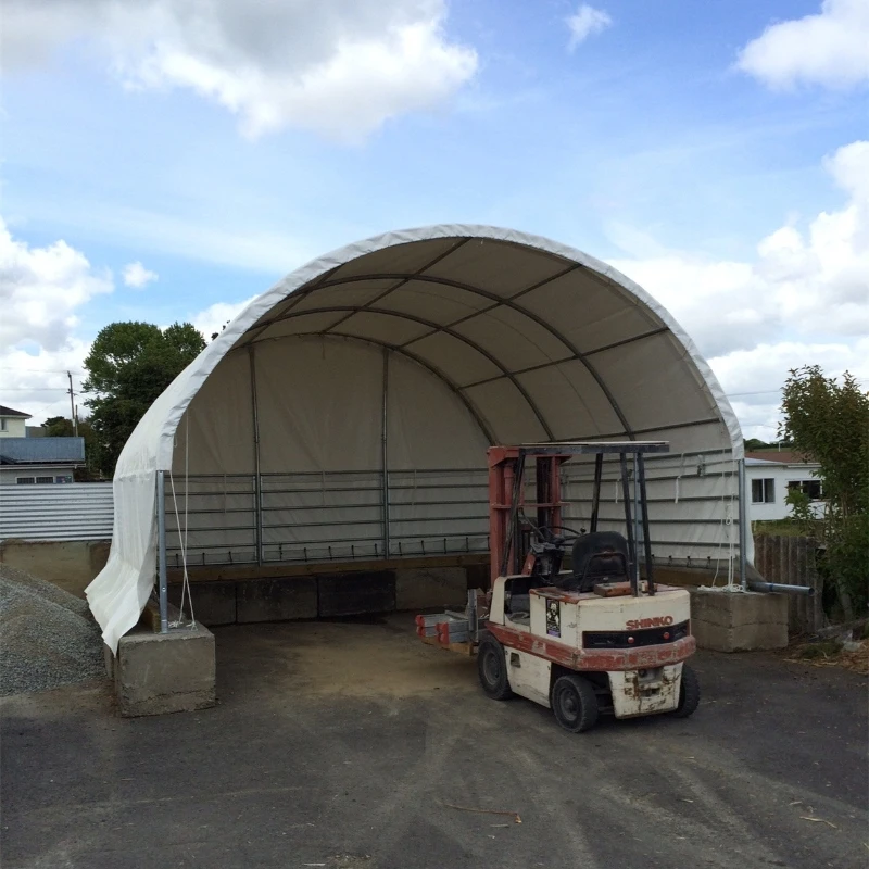 حار بيع GS سقيفة التخزين في الهواء الطلق الهيكل الصلب المباني الجاهزة المرآب وتخزين الحصان المأوى