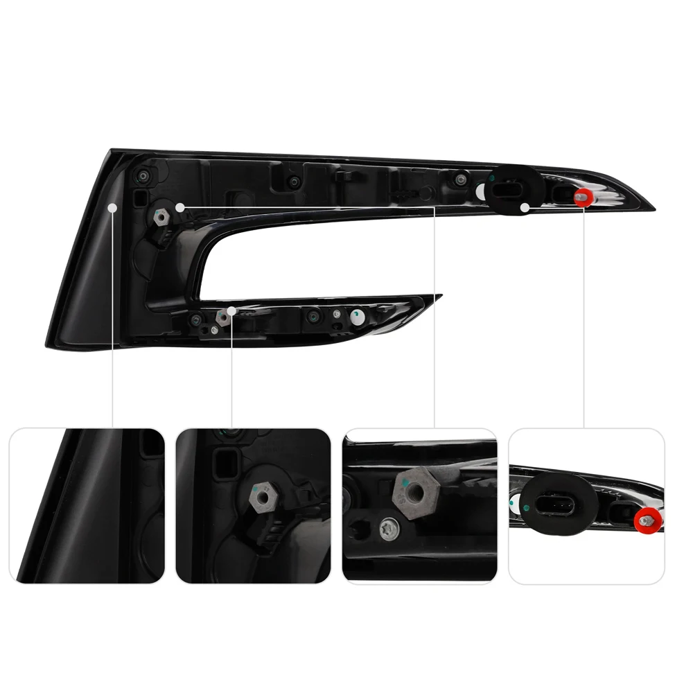 LED Rear Tail Light FOR Tesla Model 3 2023 2024 2025 Car Signal Brake Lamp Bumper Warning Light view 5
