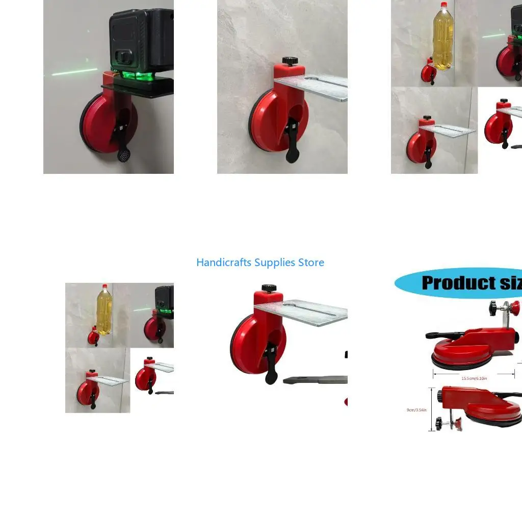 R1WA Suction Cup Tile Gradienter Bracket Tile Tool Suction Cup Tile Bracket Ceramic Tile Suction Cup Tile Leveler Adjuster