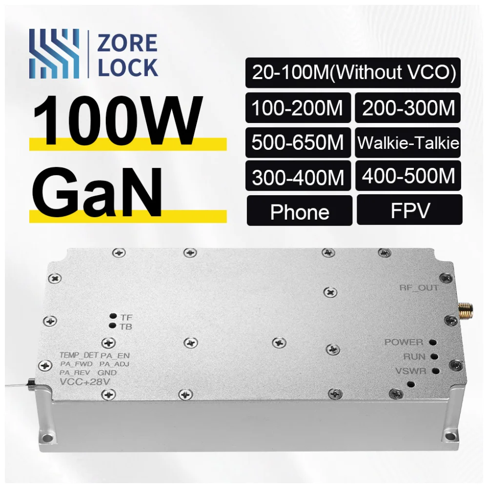 

Factory New Model Zorelock VPA1446525 200-300MHz 50W VSWR DC 28V Module Signal Source China