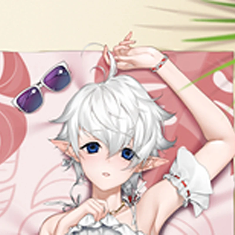 

Dakimakura Anime Pillow Cover Yuni Double Sided Print 2Way Cushion Cover Xmas Gifts