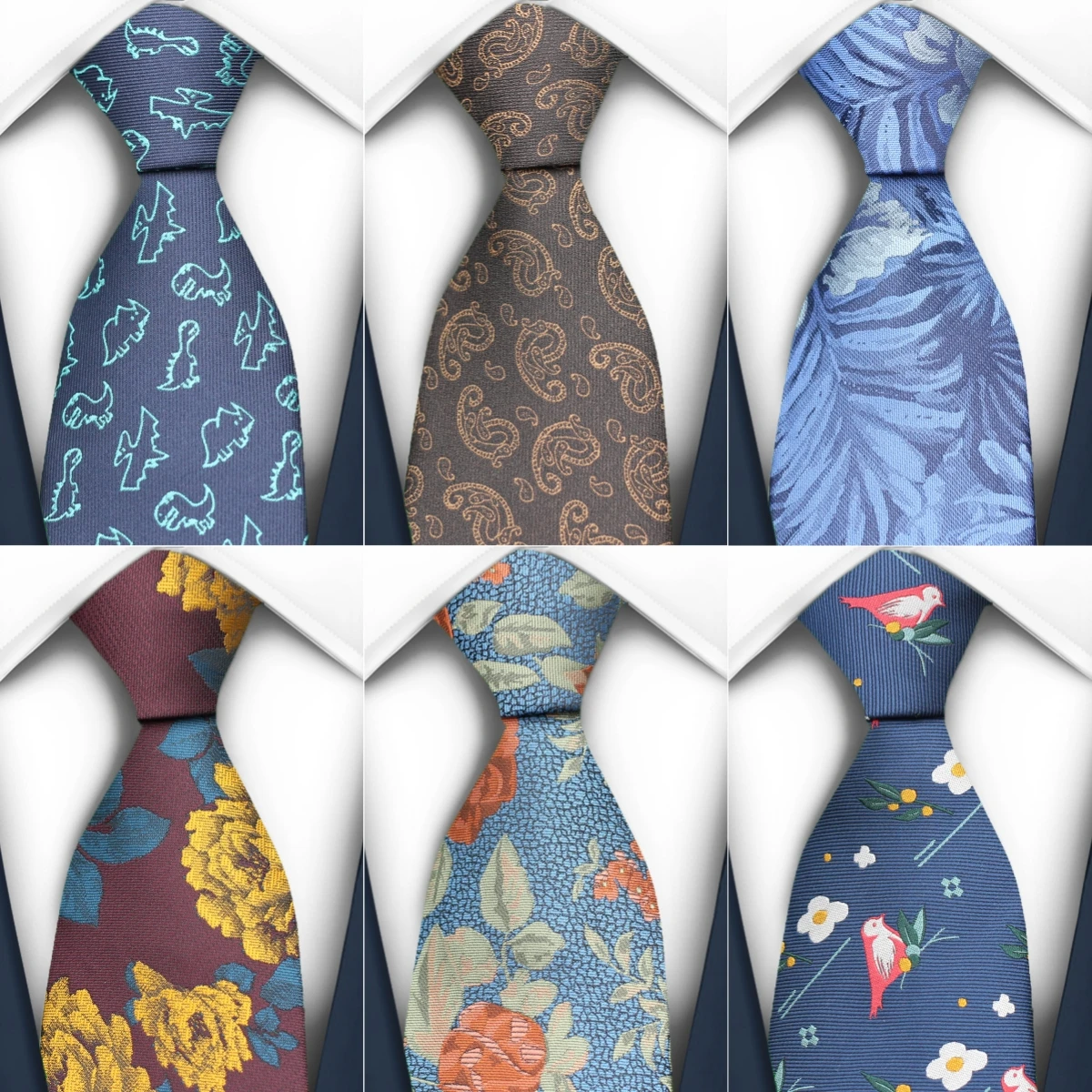 2026 neue Blumen Krawatte Elegante Krawatte Für Männer Mode Marke Hochzeit Party Großhandel Designer Krawatte Für Männer Geschenk
