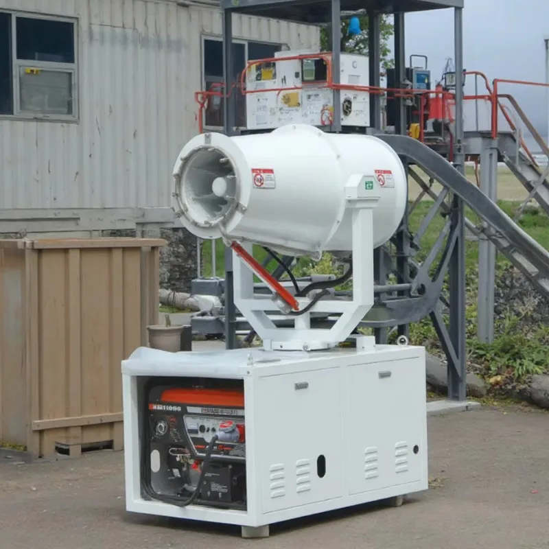 

New Agricultural Remote Fog Cannon Machine 30 Meter Die sel Generator Powered Vehicle-Mounted Boom Sprayer Cannon