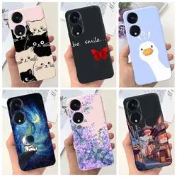 For OPPO Reno 8T 4G Case CPH2481 Lovely Astronaut Duck Shockproof Silicone Soft TPU Back Cover For OPPO Reno8 T 5G CPH2505 Funda