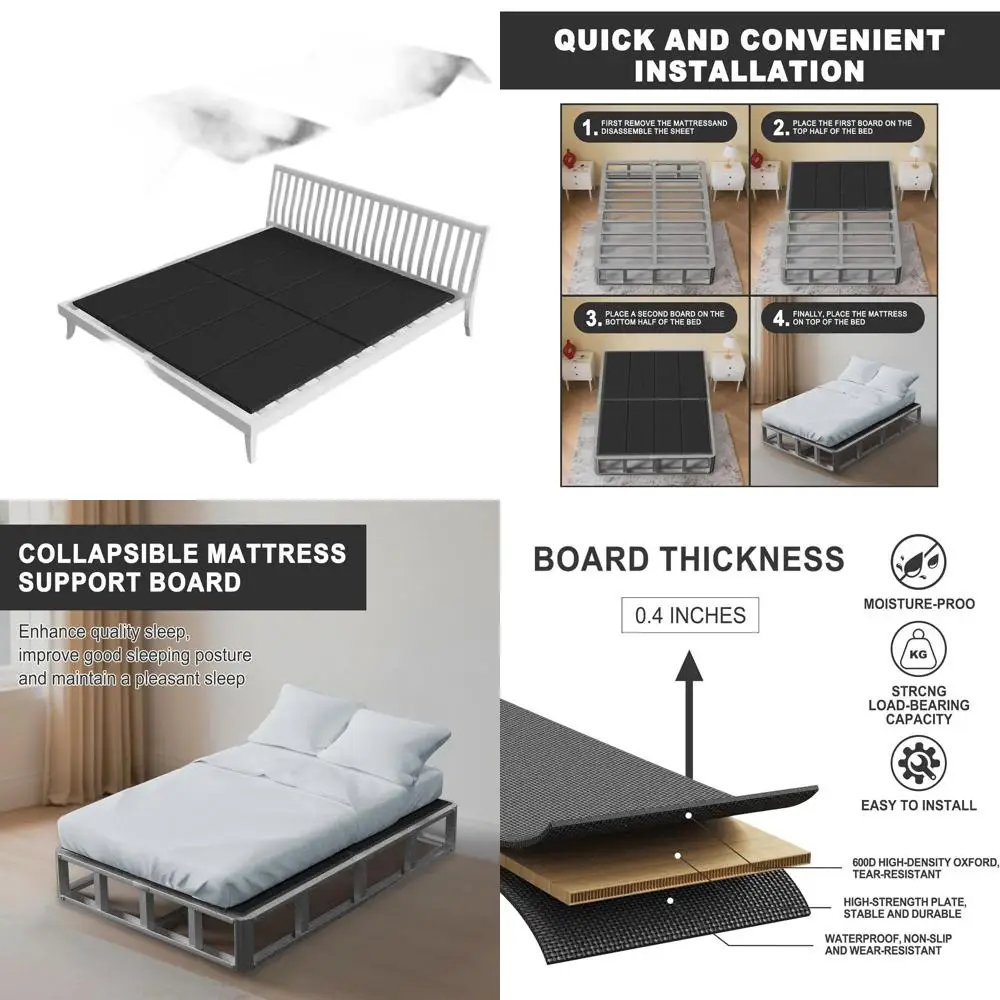 

Полноразмерная складная пружинная кровать Imperius, 10 мм, 54x75, с дышащими плоскими рейками