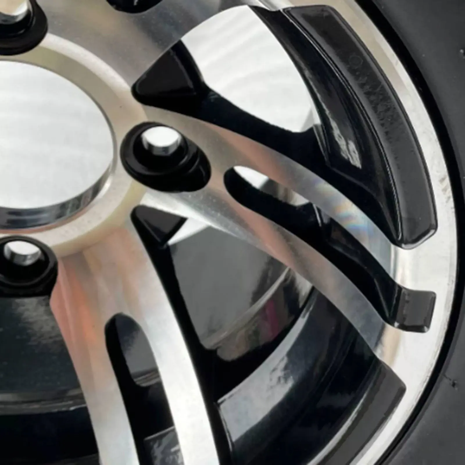 

205/50-10 Wheel Assembly Dual-Tone Finish 10 Inch Utility Cart Tire and Wheel ATV Aluminum Wheel