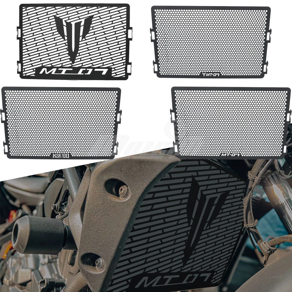 

Motorcycle Radiator Guard Grille Cover For Yamaha MT-07 FZ-07 MT07 2013 2014 2015 2016 2017 2018 2019 2020 2021 2022 2023 2024