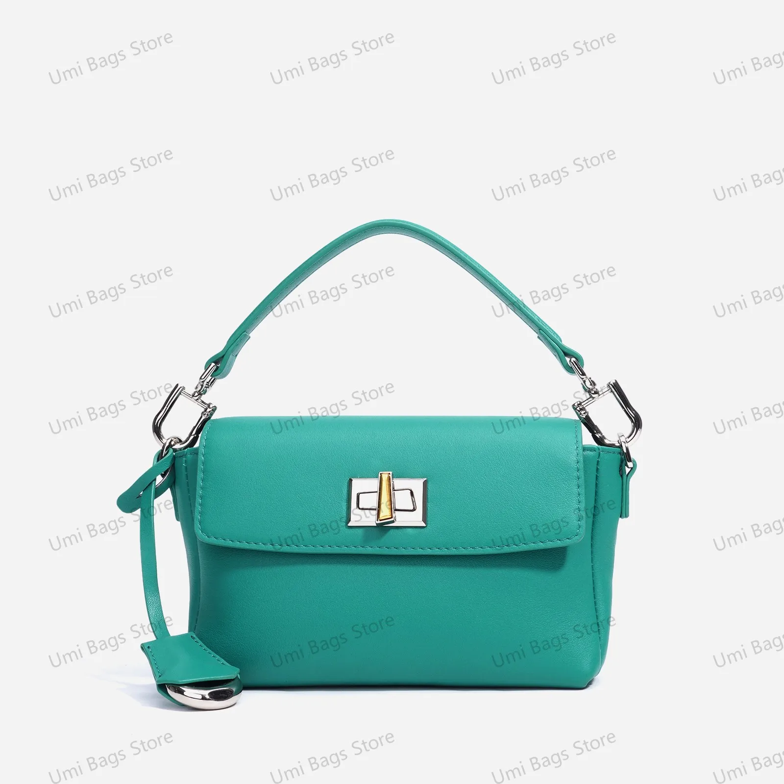 

Factory sales Cowhide Shoulder Bag Women Small Underarm Bag Niche Design Female Commuter Handbag Stylish Lady Crossbody Bag