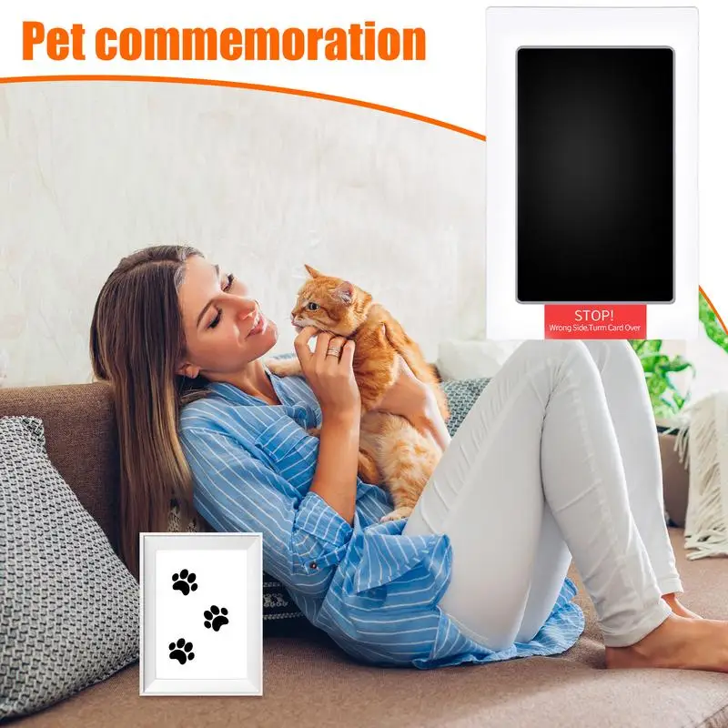 

Набор форм для ручной печати для детского Toodler, набор для бесчернильных отпечатков рук и ног, удобный набор для печати на ногах с чистым дотиком для карт