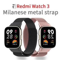 Hoge Kwaliteit Metalen Milano Band Voor De Xiaomi Redmi Horloge 3 Metalen Polsband Smart Polsband Vervangende Armband