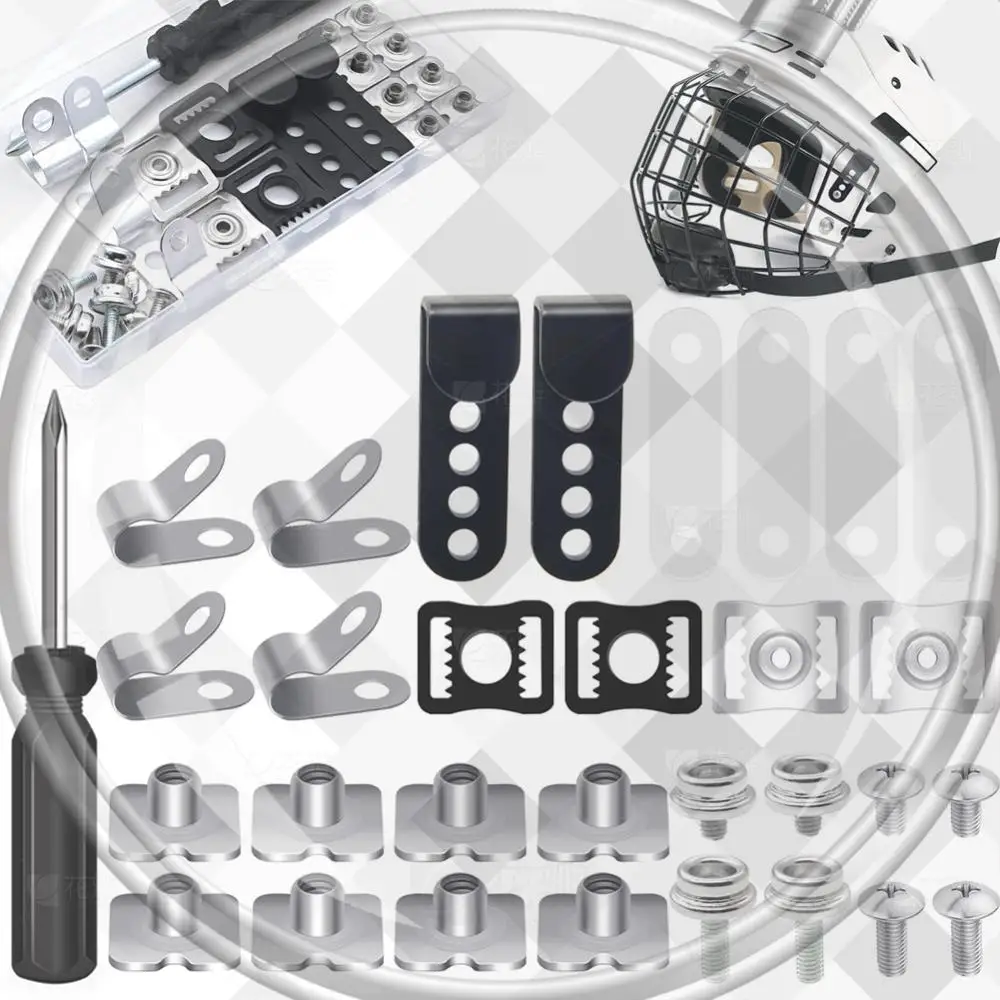 

31 шт./компл., запасные части для ремонта бейсбольного софтбольного шлема, комплект для ремонта спортивного шлема для молодежи и взрослых, хоккейный бейсбольный спорт