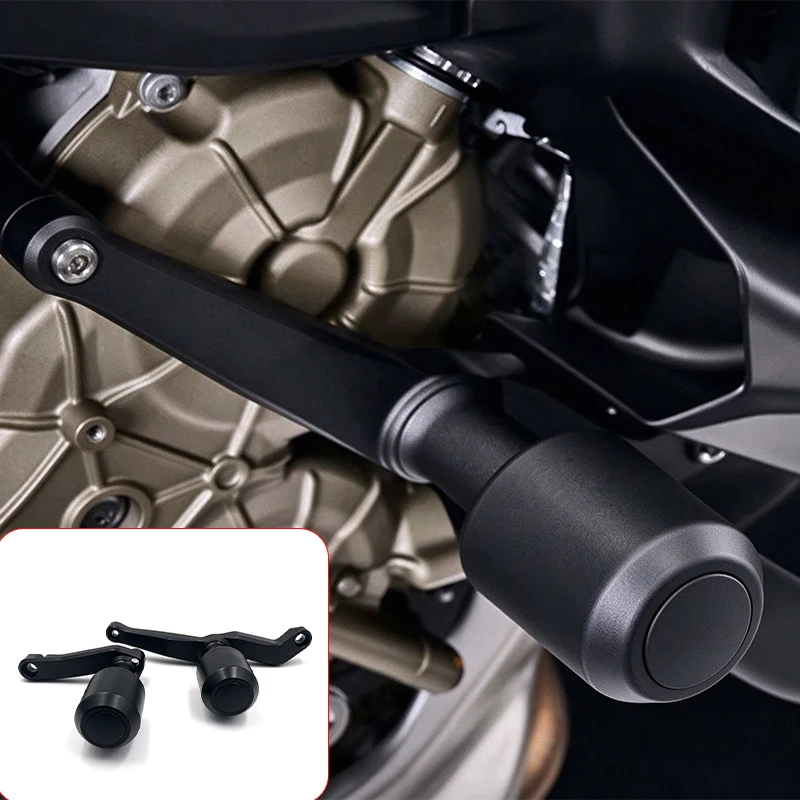 Motorcycle Bumper Frame Slider Protector Body Engine Fall Protection Fairing Collision Pad Fit For Ducati MULTISTRADAV4 MTSV4