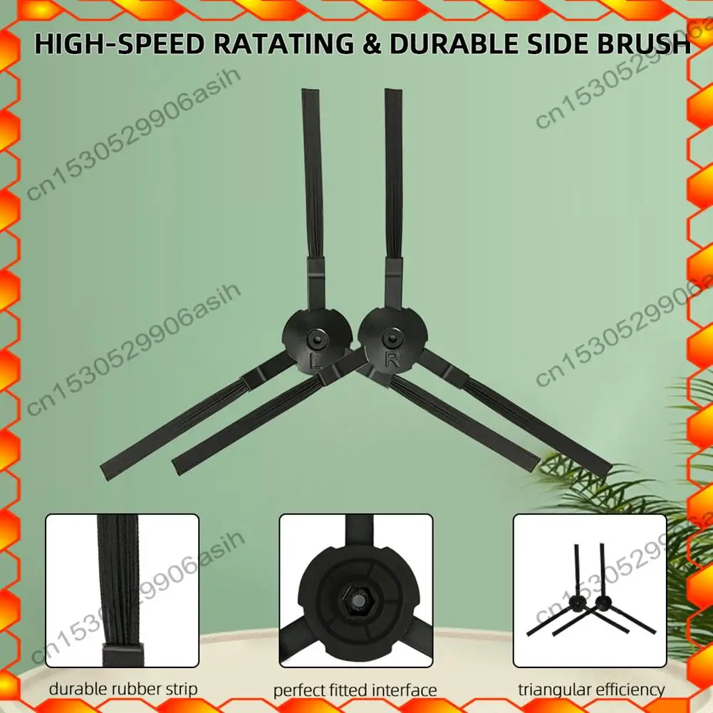 -AT52 cepillo de rodillo de repuesto cepillos laterales filtros HEPA compatibles con Ilife A4 A4S A40 accesorios de Robot aspirador