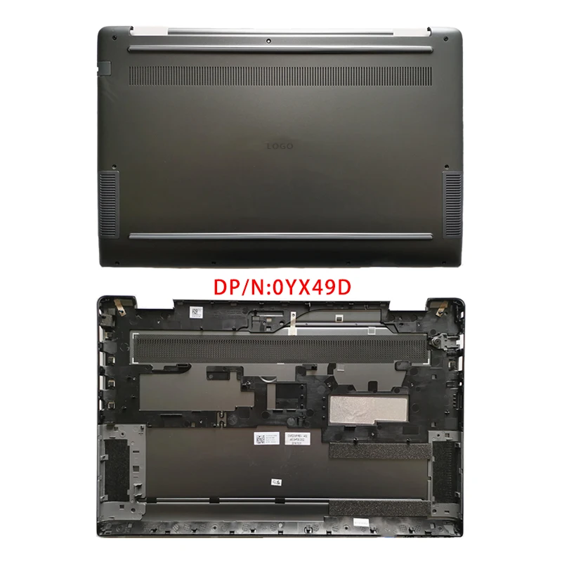 Accessoires de remplacement pour ordinateur portable Dell Tystro 15 5590 V5590, couverture arrière LCD/astronomique/charnières/clavier avec LOGO 0XNR1R 065VPW