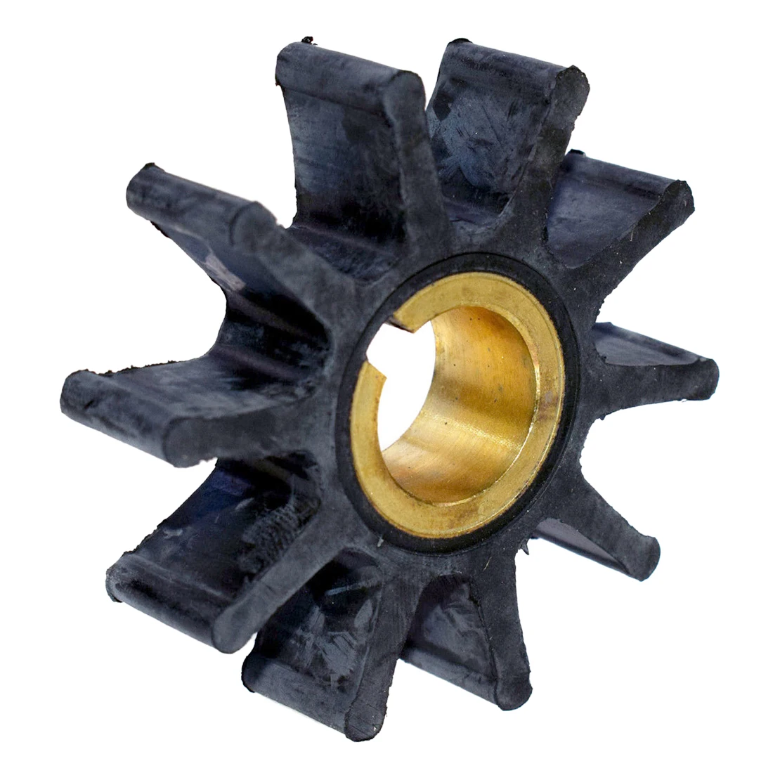 

18-3084 47-F40065-2 10 Blades Outboard Water Pump Impeller Fit for Chrysler Force 2 Stroke 35HP 45HP 55HP 1976-1981 1982 Black