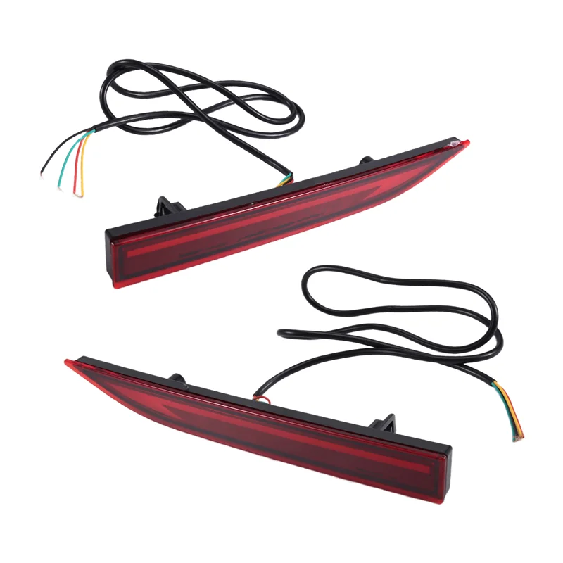 

AB96-LED Rear Bumper Reflector Brake Light Turn Signal Lamp For Toyota Yaris Vios 2022-2023 Car Accessories