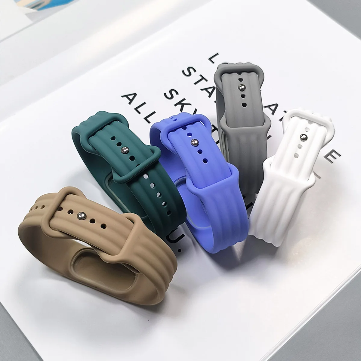 Soft Silicone Watch Strap for Google Fitbit Air Rubber Replacement Bracelets Watch Band for Fitbit Air Sports Correa Wristband