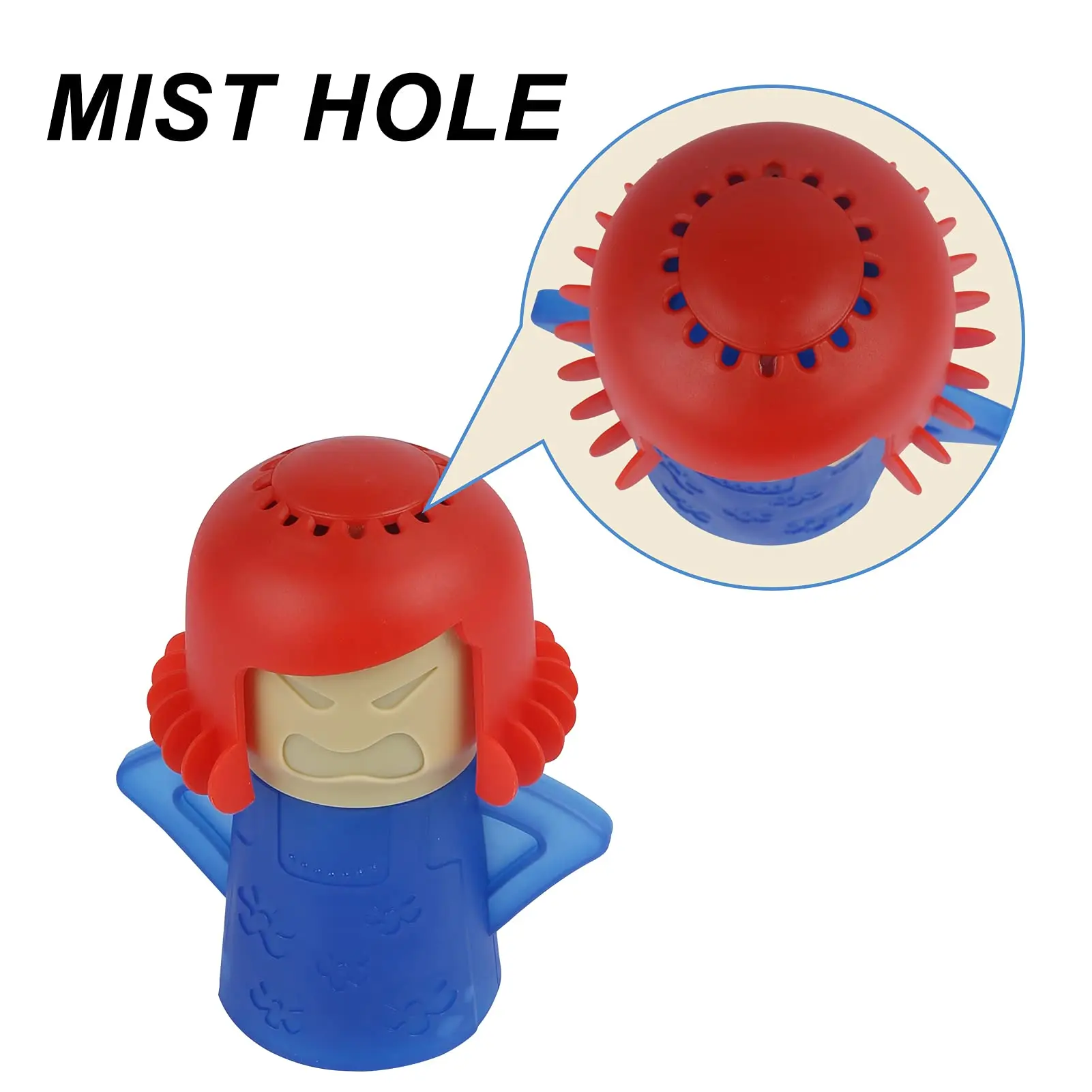 1 pc Angry Mama Microwave Steam Cleaner Easy Clean in Minutes Add Vinegar and Water For Home or Office image 3