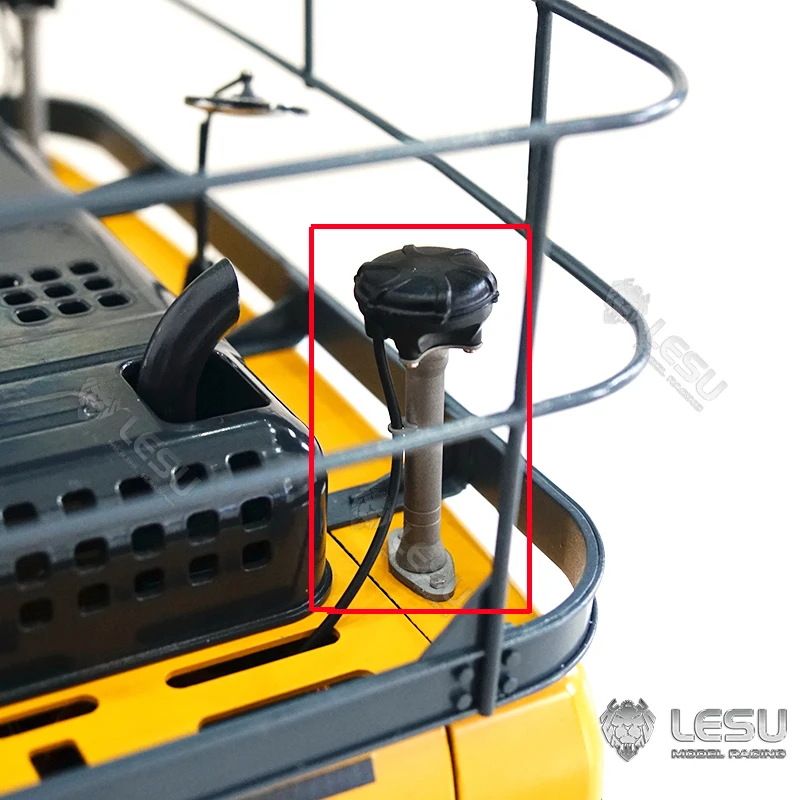 

1/14 LESU Metal Parts 3V Gps Ornament For RC Excavator Hydraulic Carter Outdoor Toys TH17217