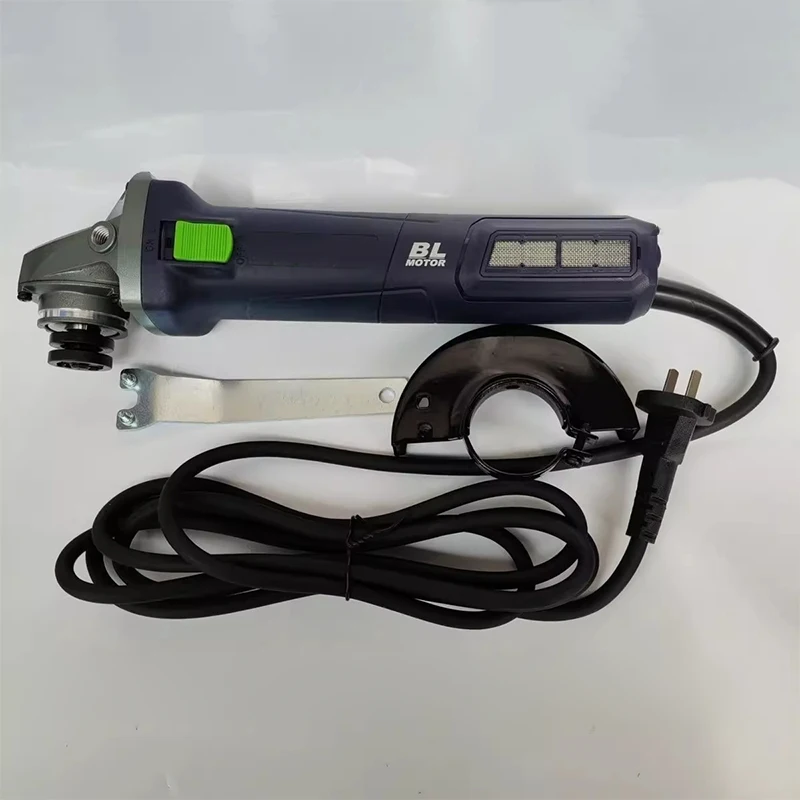 220V Handheld Slim-Handle Stone, Metal, and Wood Cutting & Grinding Tool Next-Generation Brushless Angle Grinder