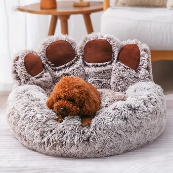 Bear Paw Fluffy Pet Sofa 4