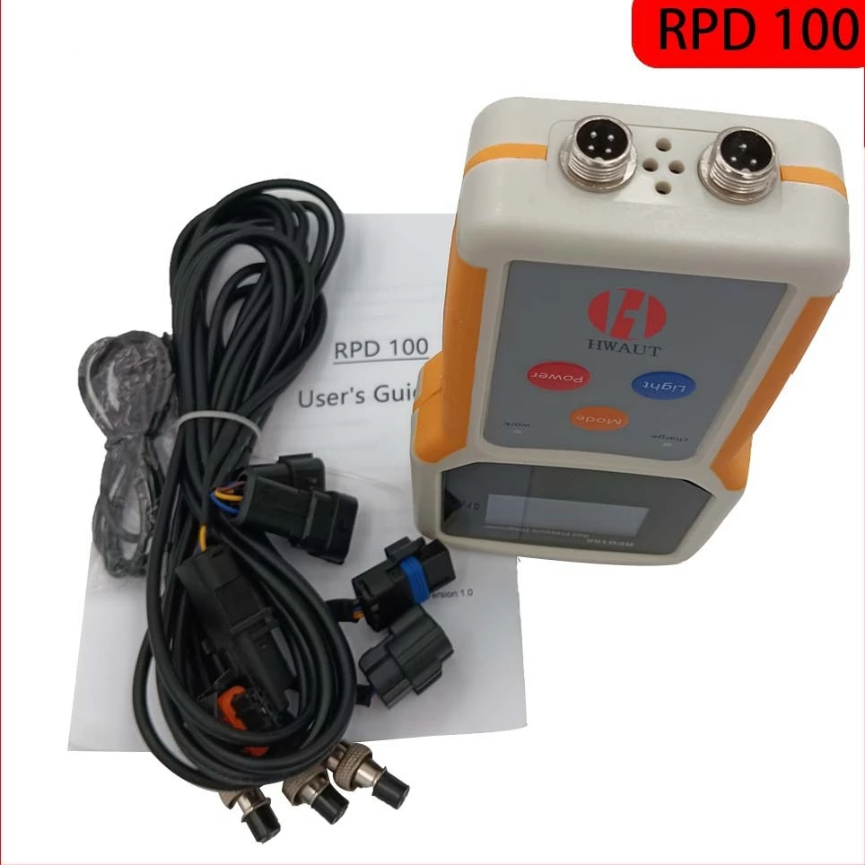 RPD100 Diesel Common Rail Pressure Diagnoser Tester for Bosch Delphi Denso Sensor Pressure Sensor Tester Auto Repair Analyzer