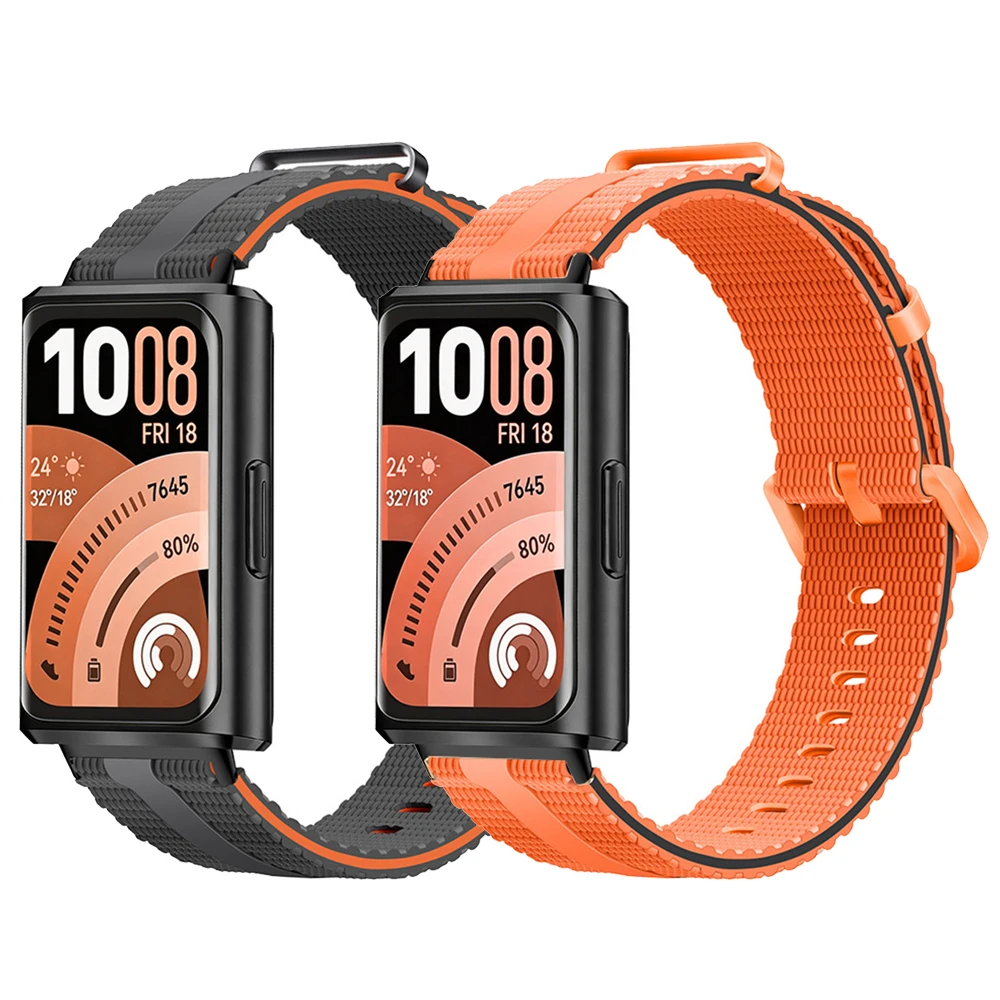 Weiches Silikonarmband für Huawei Band 11 / 11 Pro, Ersatzarmband, Uhrenarmband-Zubehör