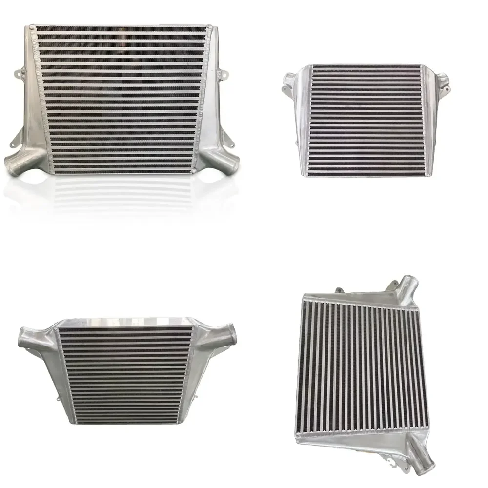 Turbo Stage 2 Intercooler Radiator Plate and Bar Aluminum Black/Silver in Stock